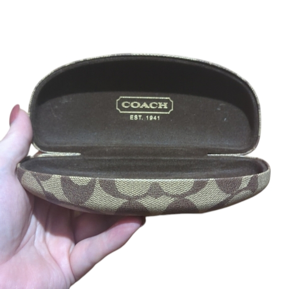 Coach Glasses or Sunglasses Case - Picture 1 of 5